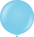 24" Kalisan Latex Balloons Standard Baby Blue (5 Per Bag)