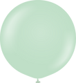 24" Kalisan Latex Balloons Pastel Matte Macaroon Green (5 Per Bag)