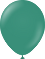 12" Kalisan Latex Balloons Retro Sage (50 Per Bag)
