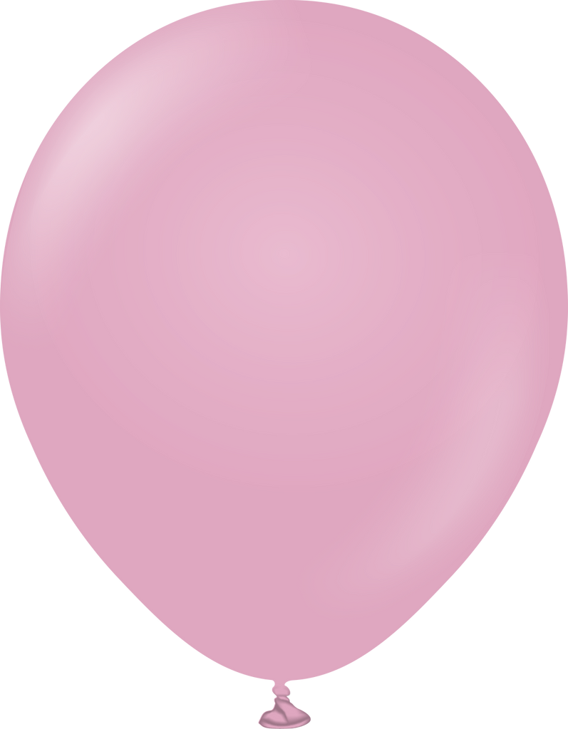 12" Kalisan Latex Balloons Retro Dusty Rose (50 Per Bag)