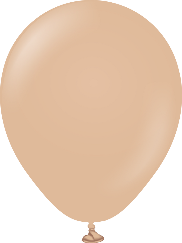 5" Kalisan Latex Balloons Retro Desert Sand (50 Per Bag)