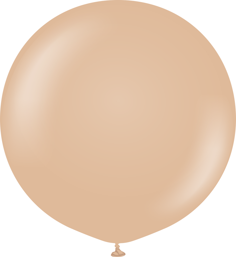 36" Kalisan Latex Balloons Retro Desert Sand (2 Per Bag)