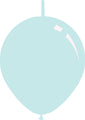 18" Deco Sky Blue Decomex Linking Balloons (25 Per Bag)