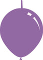 11" Metallic Light Lavender Decomex Linking Latex Balloons (100 Per Bag)