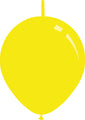 18" Standard Yellow Decomex Linking Balloons (25 Per Bag)
