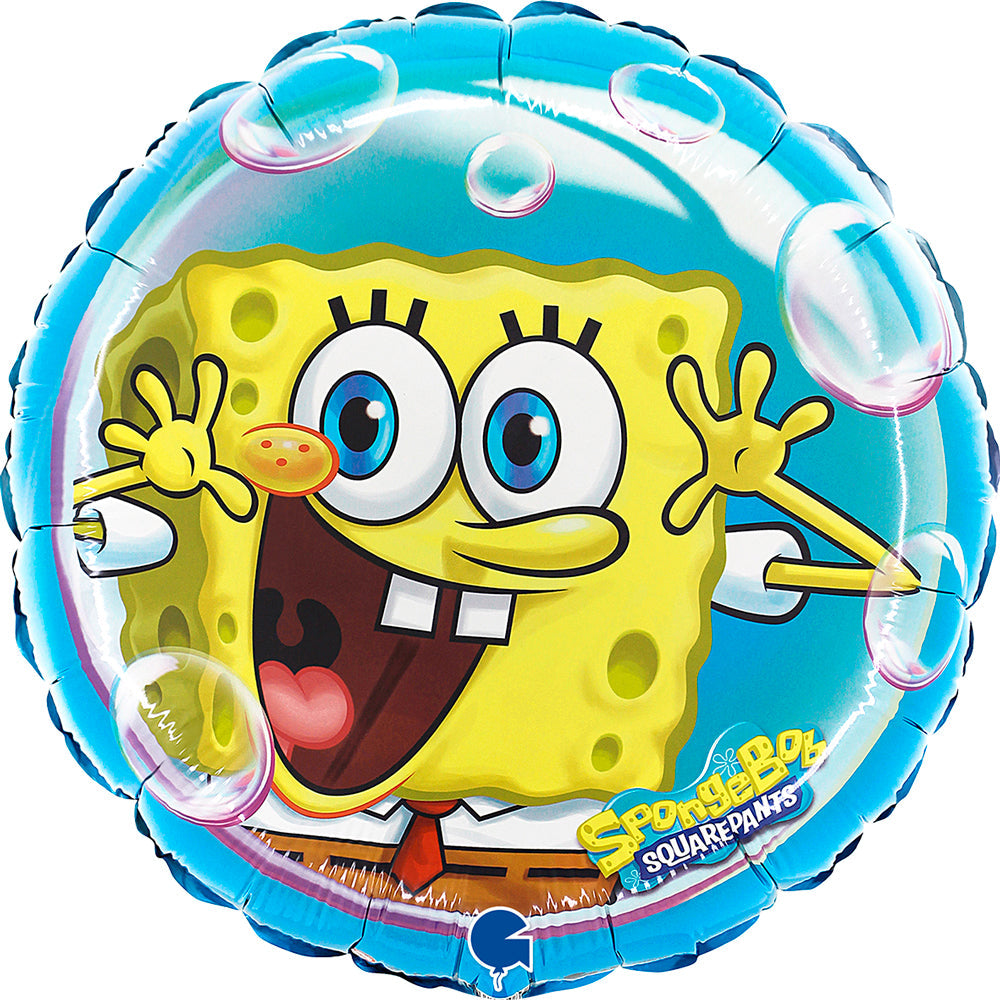 Uninflated 18 Inches Spongebob Foil Balloon Manufacturered By Grabo