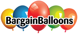 Bargain Balloons Logo of Colourful Latex Balloons