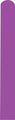660D Standard Lavender Decomex Twisting Modelling Latex Balloons (20 Per Bag)