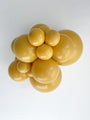 17" Mustard Tuftex Latex Balloons (50 Per Bag) Manufacturer Inflated Image
