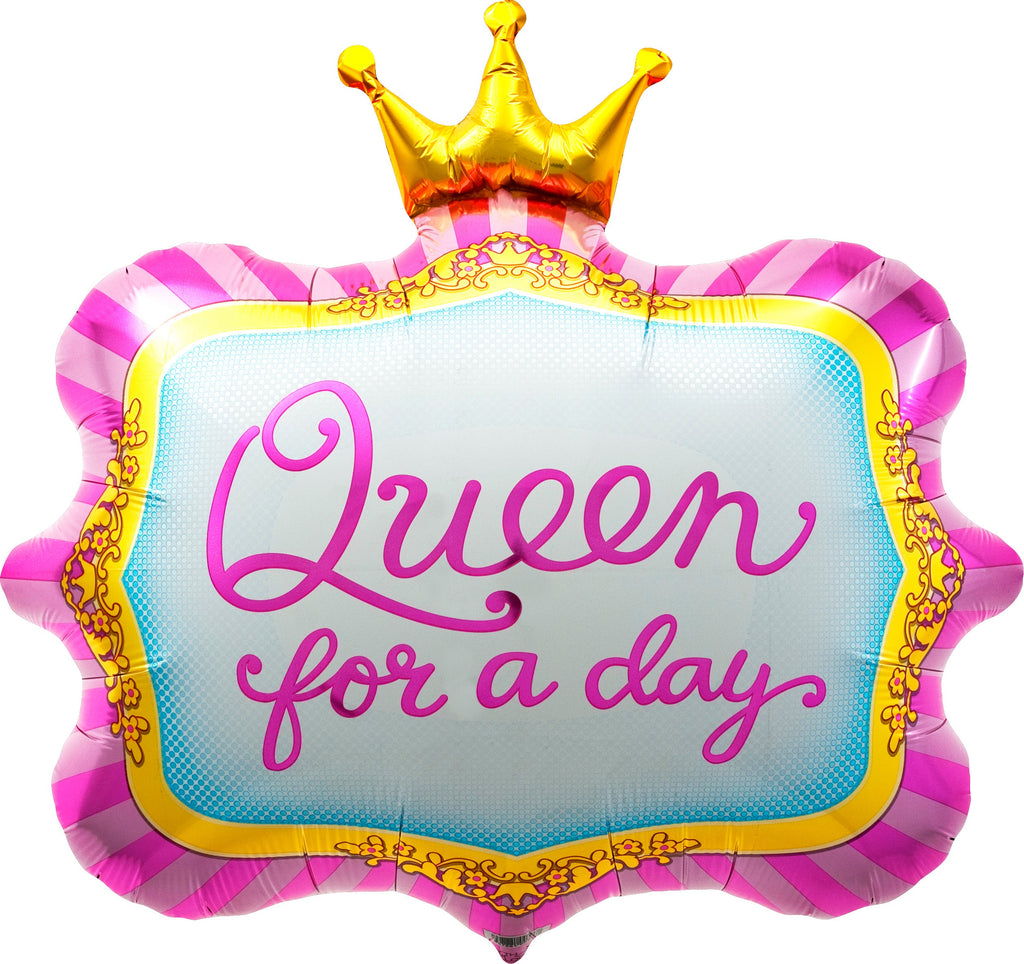 23" Foil Balloon Queen For A Day