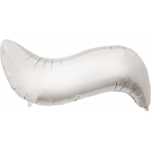 34" Tilde - Silver Foil Balloon