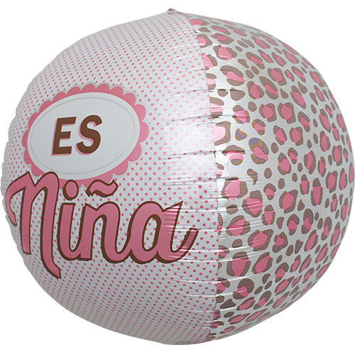 17" Es Nina Sphere Balloon (Spanish)