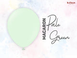 Pale Green Kalisan Nozzle Up latex balloons collection 8