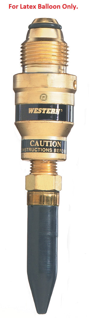 Latex Balloon Economy Inflator Rubber Tipped