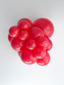 36" Red Tuftex Latex Balloons (2 Per Bag) Manufacturer Inflated Image