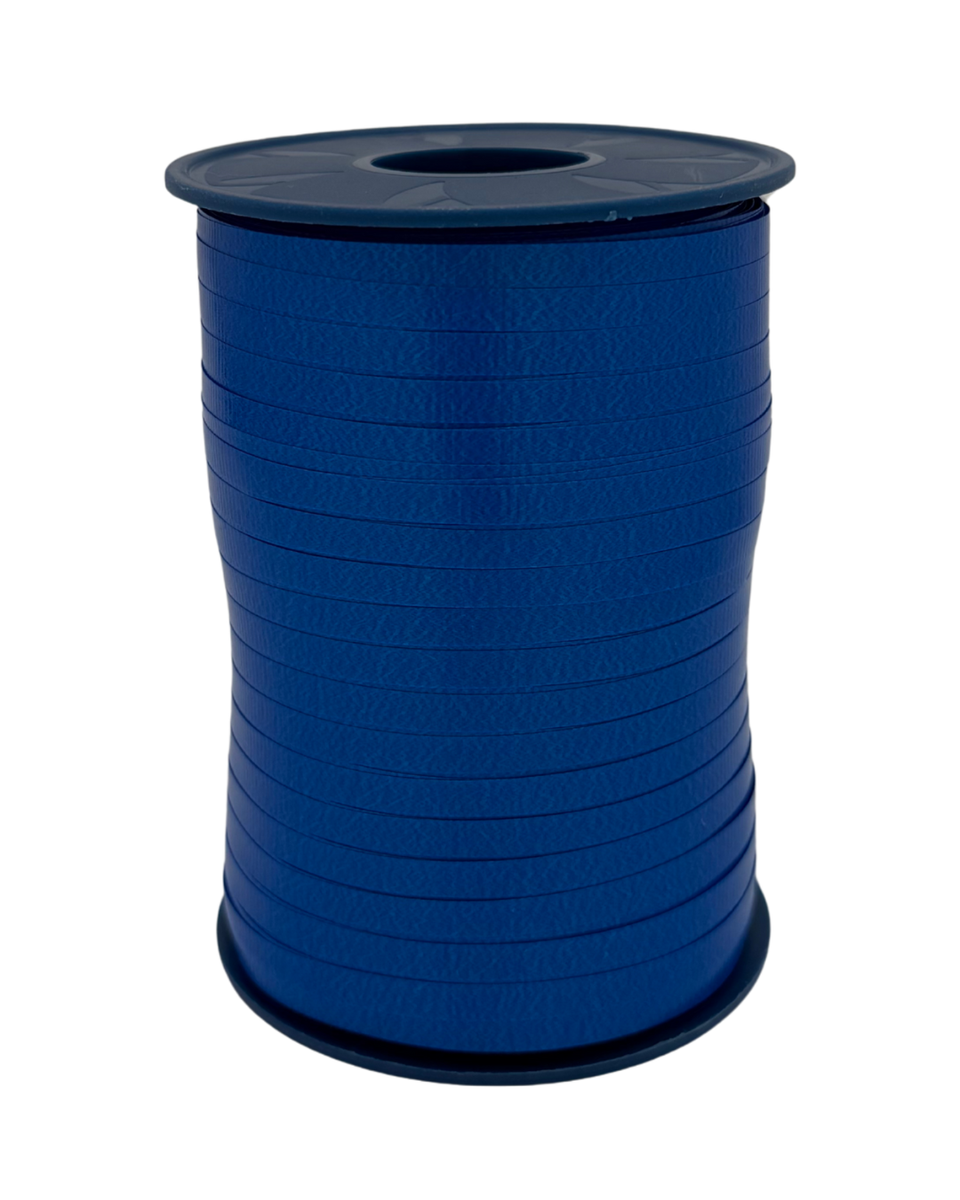 Morex Ribbon Raffia Blue Morex Royal Blue Poly Balloon Curling Ribbon 3/16
