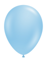 24" Baby Blue Tuftex Latex Balloons (3 Per Bag)