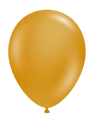 17" Pearl Metallic Gold Tuftex Latex Balloons (50 Per Bag)