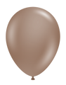 17" Cocoa Brown Tuftex Latex Balloons (50 Per Bag)