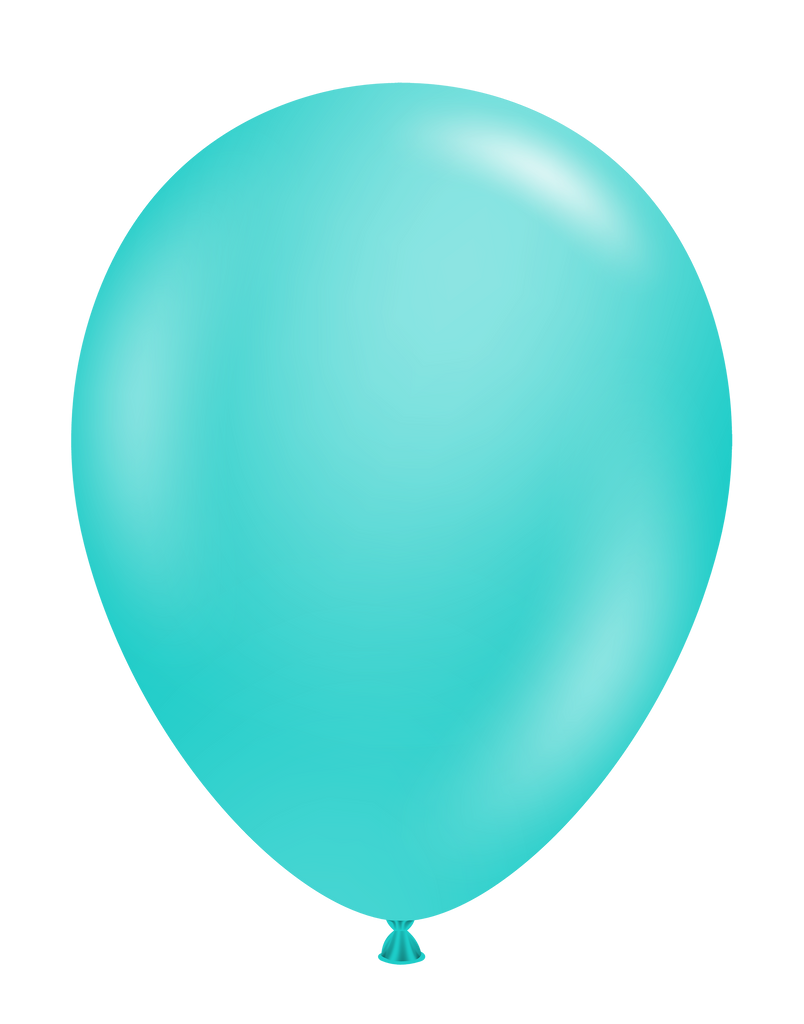 5" Pearl Metallic Seafoam Tuftex Latex Balloons (50 Per Bag)