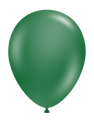 11" Pearl Metallic Forrest Green Tuftex Latex Balloons (100 Per Bag)
