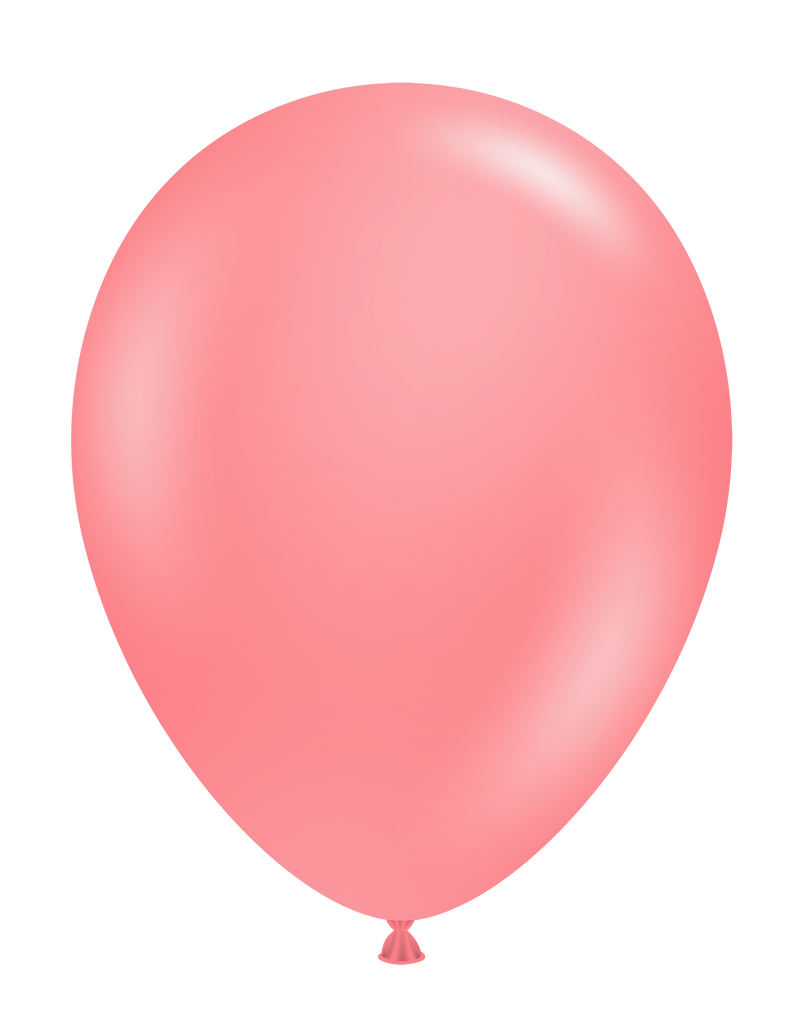 11 Inch Tuftex Latex Balloons (100 Per Bag) Coral