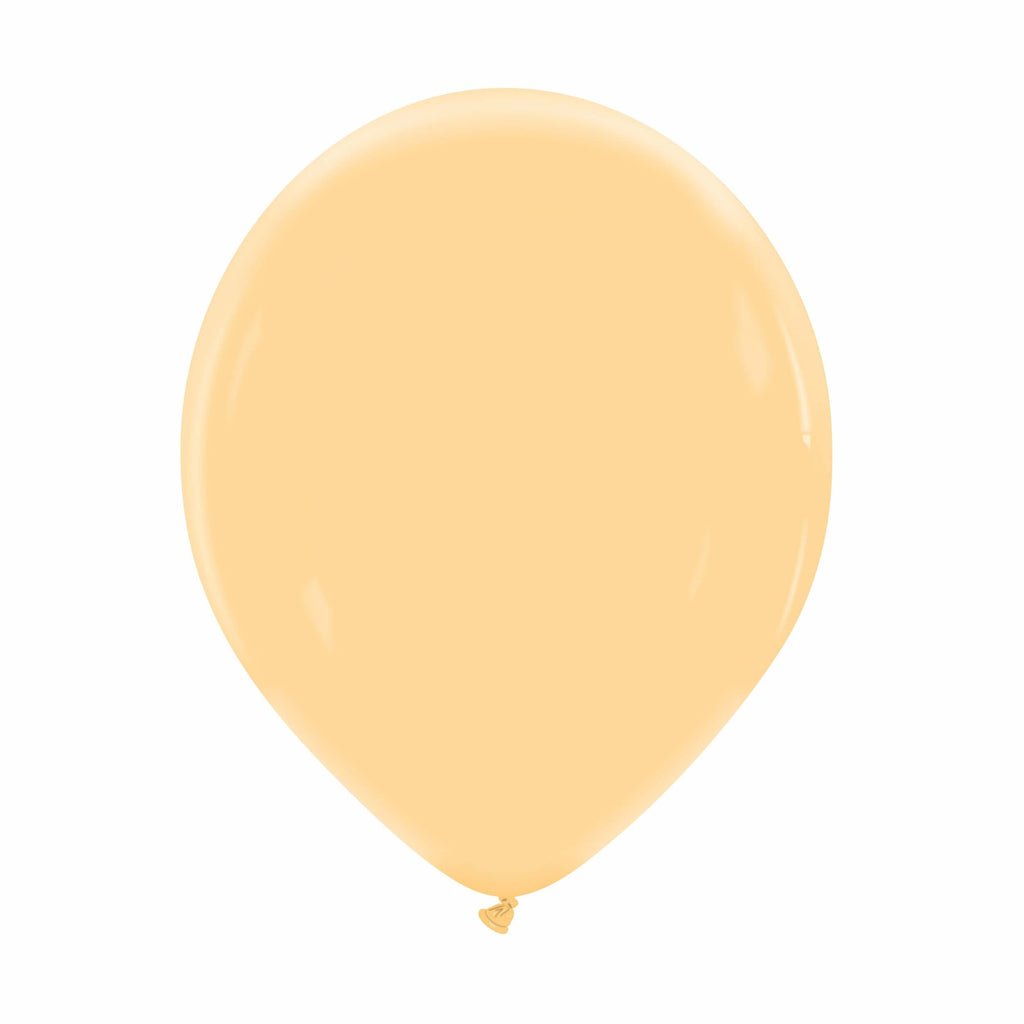 12" Cattex Premium Apricot Latex Balloons (50 Per Bag)