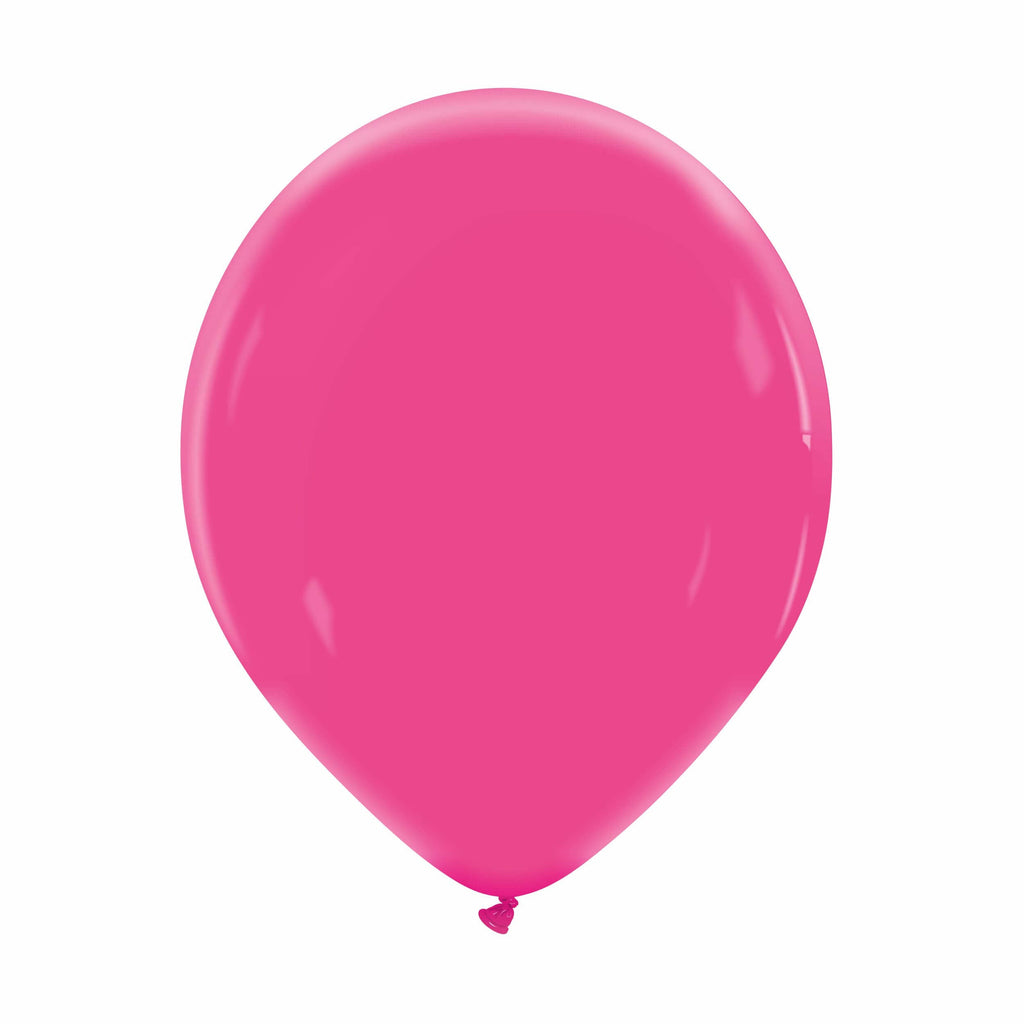 12" Cattex Premium Raspberry Latex Balloons (50 Per Bag)