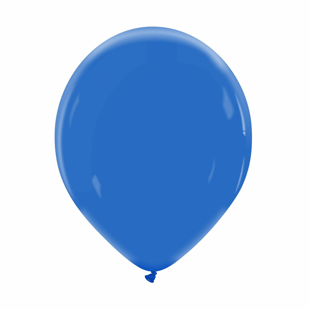 12" Cattex Premium Royal Blue Latex Balloons (50 Per Bag)