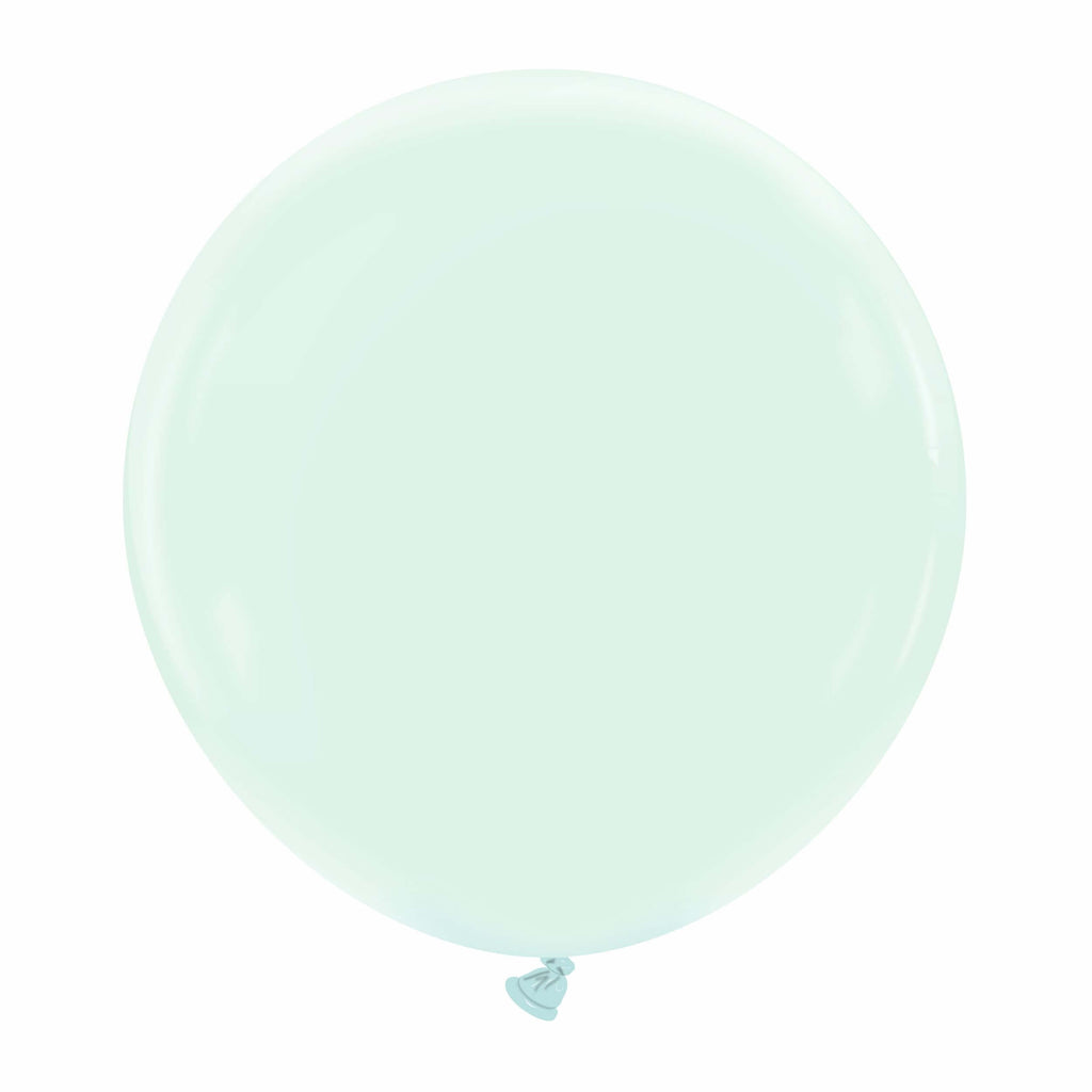 24" Cattex Premium Ice Blue Latex Balloons (1 Per Bag)