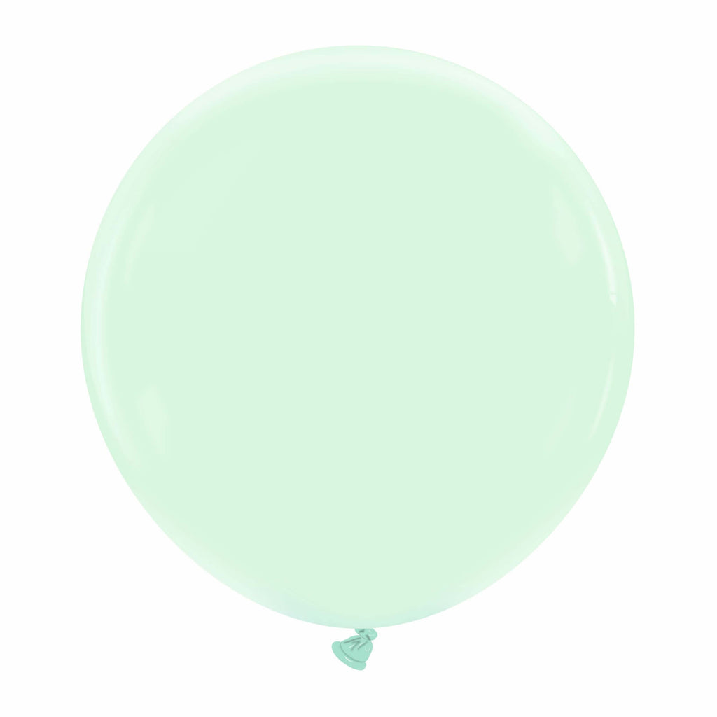 24" Cattex Premium Mint Cream Latex Balloons (1 Per Bag)