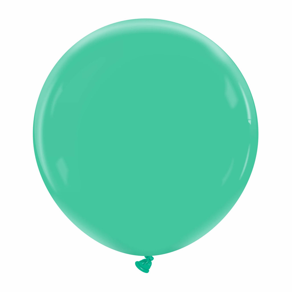24" Cattex Premium Pine Green Latex Balloons (1 Per Bag)
