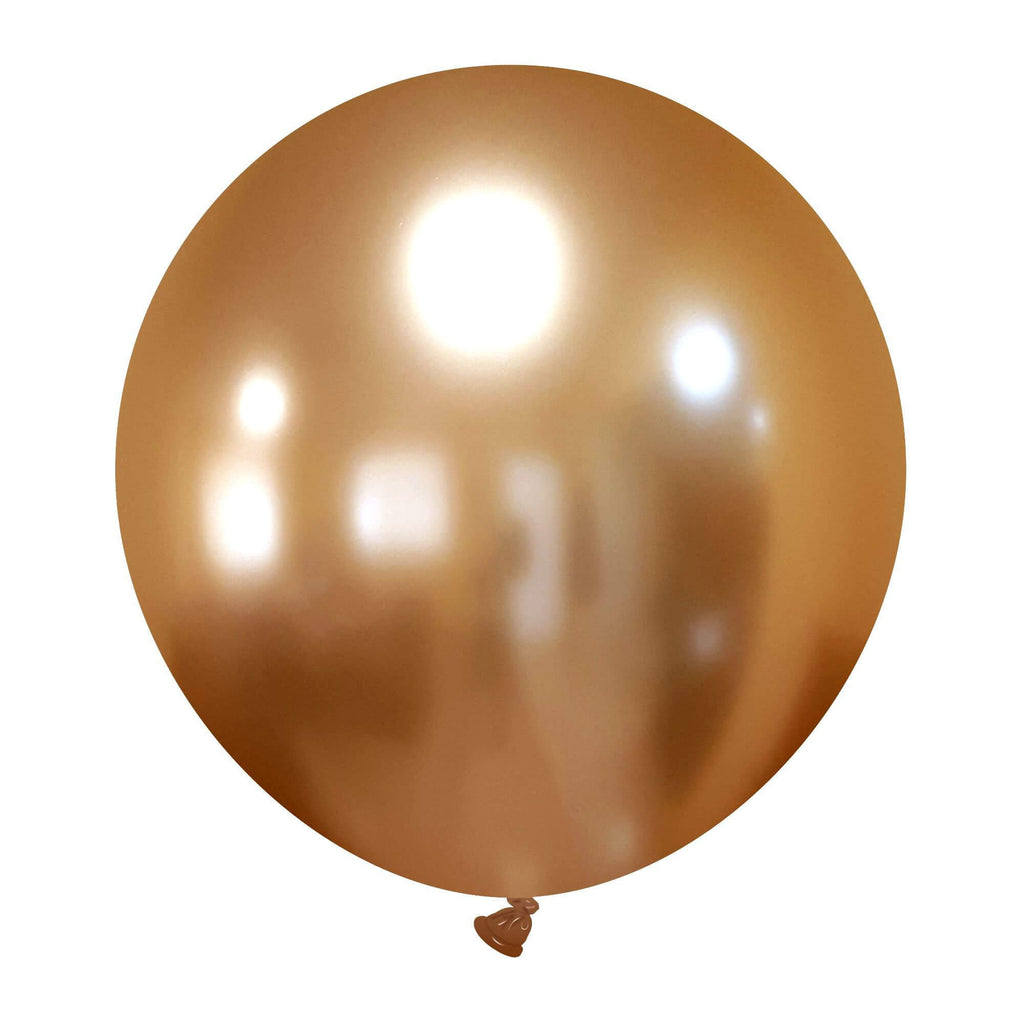 24" Cattex Titanium Copper Latex Balloons (1 Per Bag)