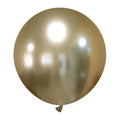 24" Cattex Titanium Light Gold Latex Balloons (1 Per Bag)