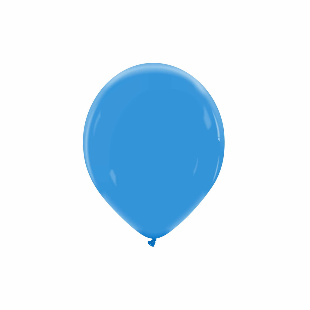 5" Cattex Premium CobaLight Blue Latex Balloons (100 Per Bag)