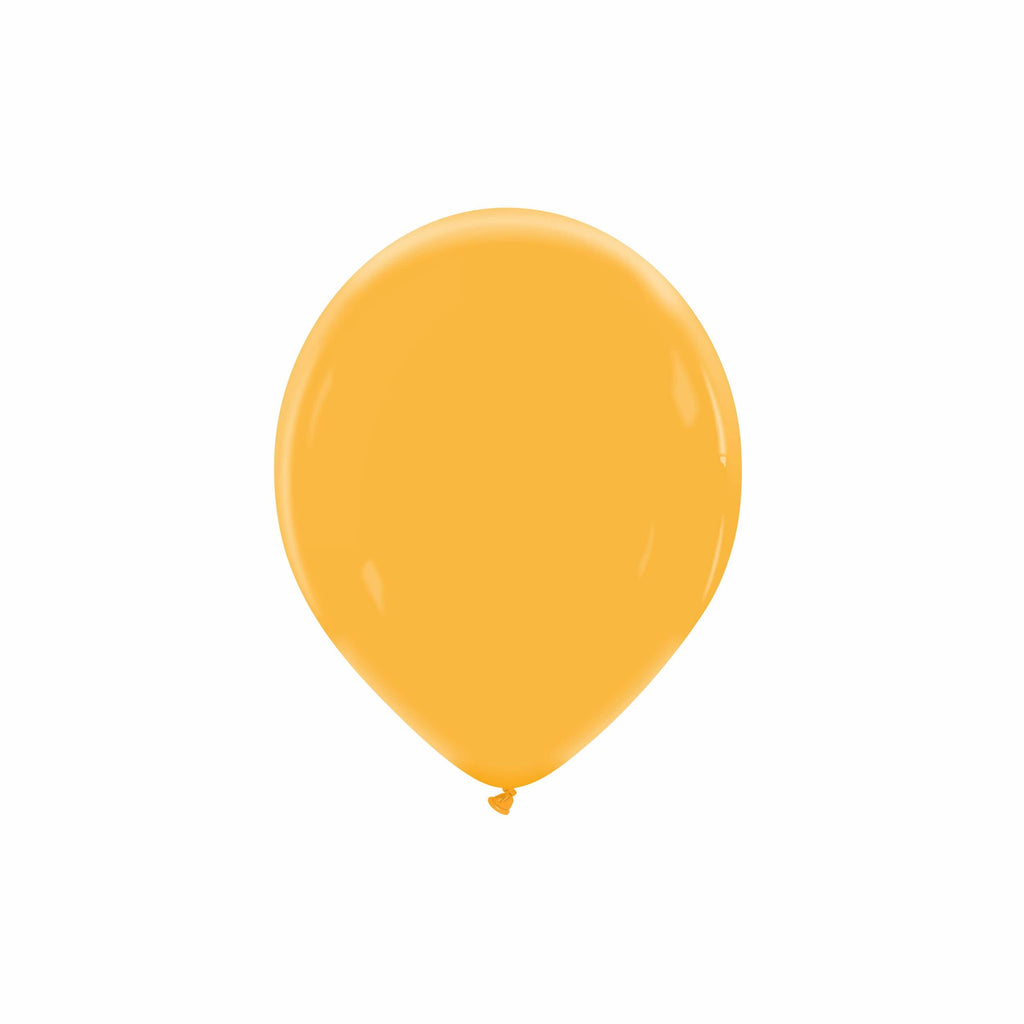 5" Cattex Premium Tangerine Latex Balloons (100 Per Bag)