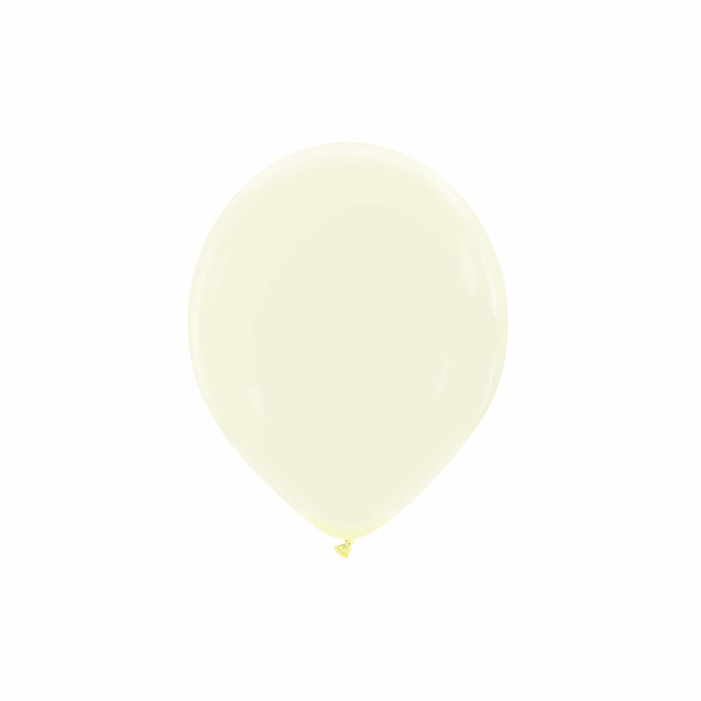 5" Cattex Premium Vanilla Latex Balloons (100 Per Bag)