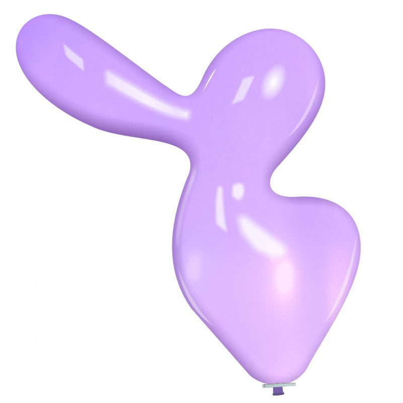 Uninflated 56 Inches Duck Cattex Brand Crystal Crystal Purple Latex Balloons