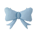 Uninflated 31 Inches Matte Baby Blue Bowknot Foil Balloon Manufacturered By Colour Wheel