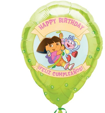 24" Dora the Explorer Personalize Jumbo Balloon