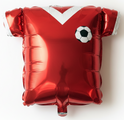 Fully Inflated Rugby Shirt Foil Balloon