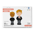 Package for the 53" Special Delivery (2 Inflation Point) The Groom Foil Balloon by Europe shows front and back tuxedo design, highlights “Wedding & Anniversary,” “2 point of inflation,” size info, and Europe’s Made in Italy logo.