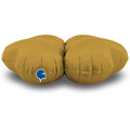 Flat Not Inflated 24" (32" Deflated) Standup Base Hearts Maxi Satin Gold Foil Balloon Brand Name Grabo Balloons in Italy