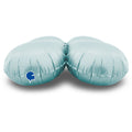 Uninflated 19" (26" Deflated) Standup Base Drops MediumSatin Pastel Blue Foil Balloon Made By Grabo Balloons in Italy