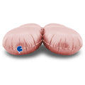 Flat Not Inflated 19" (26" Deflated) Standup Base Drops MediumSatin Pastel Pink Foil Balloon Brand Name Grabo Balloons in Italy