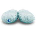 Flat Not Inflated 26" (36" Deflated) Standup Base Drops Maxi Satin Pastel Blue Foil Balloon Made By Grabo Balloons in Italy