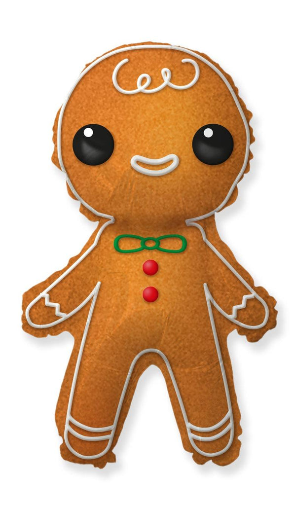 Airfill Only Gingerbread Man Foil Balloon
