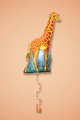 Giraffe Orange Balloon
