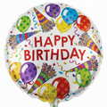 Happy Birthday Foil Balloon - No Ribbon