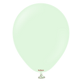 5 Inch Kalisan Balloons Latex Standard Macaron Pale Green 50 Pack